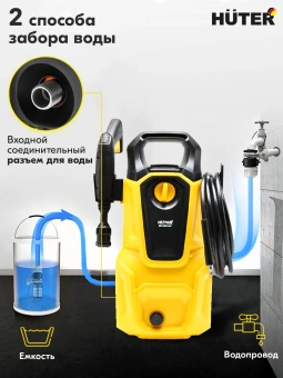Минимойка Huter M M1650-HP 1650Вт (900/70/8/51) - купить недорого с доставкой в интернет-магазине