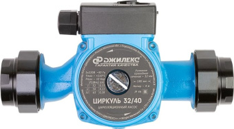 Насос циркуляционный Джилекс Циркуль 32/40 80Вт 3300л/час (3240) - купить недорого с доставкой в интернет-магазине
