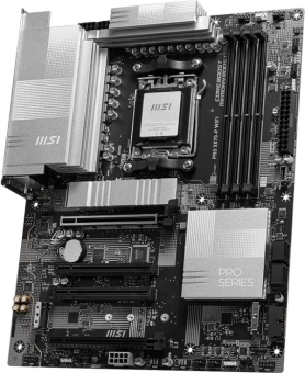 Материнская плата MSI PRO X870-P WIFI SocketAM5 AMD X870 4xDDR5 ATX AC`97 8ch(7.1) 5Gigabit RAID+HDMI - купить недорого с доставкой в интернет-магазине