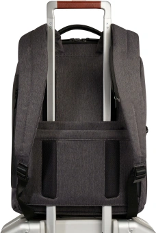 Рюкзак мужской Piquadro Brief2 CA4818BR2/GRN серый/черный нейлон/натур.кожа - купить недорого с доставкой в интернет-магазине
