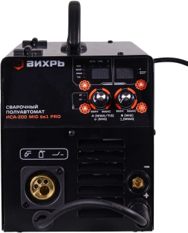 Сварочный полуавтомат Вихрь ИСА-200 MIG PRO инвертор MIG-MAG/SPOT/FCAW/MMA/Lift TIG 5.9кВт - купить недорого с доставкой в интернет-магазине