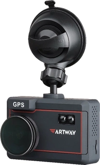 Видеорегистратор с радар-детектором Artway Combo MD-205 GPS черный - купить недорого с доставкой в интернет-магазине