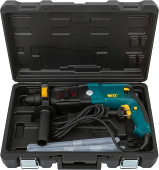 Перфоратор FIT AH-800 патрон:SDS-plus уд.:3Дж 800Вт (кейс в комплекте) - купить недорого с доставкой в интернет-магазине