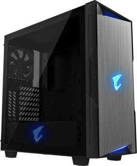 Корпус Gigabyte AORUS С300 GB-AC300G черный без БП ATX 4x120mm 4x140mm 2xUSB3.0 audio bott PSU - купить недорого с доставкой в интернет-магазине