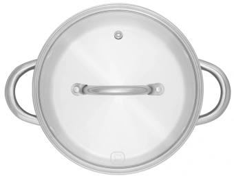 Кастрюля Rondell Point RDS-1310 2л. d=18см (с крышкой) стальной - купить недорого с доставкой в интернет-магазине