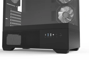 Корпус Zalman Chronix V2 черный без БП ATX 6x120mm 2x140mm 1xUSB2.0 1xUSB3.0 audio bott PSU - купить недорого с доставкой в интернет-магазине