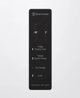 Холодильник LG GA-B509LQYL 2-хкамерн. белый/черный мат. инвертер - купить недорого с доставкой в интернет-магазине