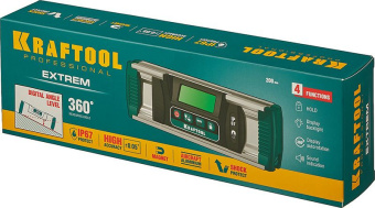 Уклономер Kraftool 34686 электронный магнит. зеленый - купить недорого с доставкой в интернет-магазине