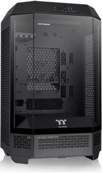 Корпус Thermaltake The Tower 300 Black черный без БП mATX 8x120mm 6x140mm 2xUSB3.0 audio bott PSU - купить недорого с доставкой в интернет-магазине
