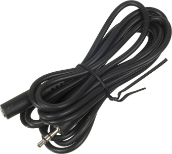 Кабель-удлинитель аудио Buro Jack 3.5 (m)/Jack 3.5 (f) 2м. черный (BAAC003-2) - купить недорого с доставкой в интернет-магазине