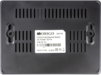 Коммутатор Origo OS1116 OS1116/A1A (L2) 16x100Мбит/с неуправляемый - купить недорого с доставкой в интернет-магазине
