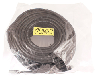 Кабель аудио-видео Lazco WH-111 HDMI (m)/HDMI (m) 30м. позолоч.конт. черный (10320) - купить недорого с доставкой в интернет-магазине