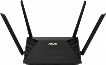 Роутер беспроводной Asus RT-AX53U AX1800 10/100/1000BASE-TX/4G ready черный - купить недорого с доставкой в интернет-магазине