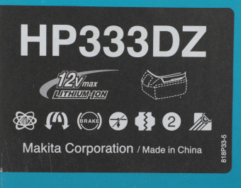 Дрель-шуруповерт Makita HP333DZ аккум. патрон:быстрозажимной - купить недорого с доставкой в интернет-магазине