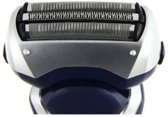 Бритва сетчатая Panasonic ES-RT37 реж.эл.:3 питан.:аккум. синий/серебристый - купить недорого с доставкой в интернет-магазине