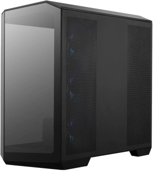 Корпус MSI MAG Pano M100R PZ черный без БП mATX 3x120mm 4x140mm 1xUSB3.1 audio CardReader AirDuct bott PSU - купить недорого с доставкой в интернет-магазине