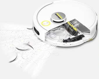 Пылесос-робот Karcher RVC 3 Comfort 400Вт белый - купить недорого с доставкой в интернет-магазине