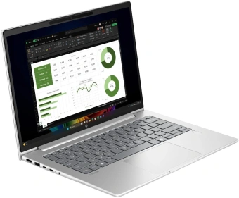 Ноутбук HP ProBook 4 G1q Snapdragon X X1-26-100 16Gb SSD512Gb Intel Iris Xe graphics 14" FHD (1920x1080)/ENGKBD Windows 11 Pro silver WiFi BT Cam (B39XGAT) - купить недорого с доставкой в интернет-магазине