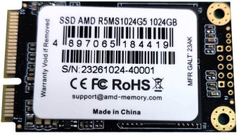Накопитель SSD AMD SATA 1TB R5MS1024G5 Radeon R5 mSATA - купить недорого с доставкой в интернет-магазине