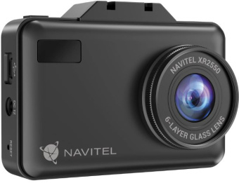 Видеорегистратор с радар-детектором Navitel XR2550 GPS черный - купить недорого с доставкой в интернет-магазине