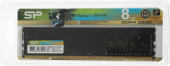 Память DDR4 8GB 3200MHz Silicon Power SP008GBLFU320B02 RTL PC4-25600 CL22 DIMM 288-pin 1.2В single rank Ret - купить недорого с доставкой в интернет-магазине