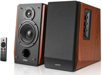 Колонки Edifier R1700BTs 2.0 коричневый 66Вт BT - купить недорого с доставкой в интернет-магазине