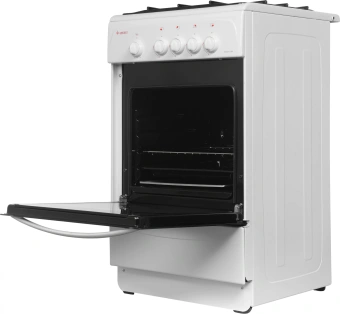 Плита Газовая Gefest ПГ 3200-08 К33 белый/черный (без крышки) реш.сталь - купить недорого с доставкой в интернет-магазине