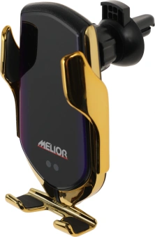 Держатель Wiiix Melior CW-63V-G магнитный беспров.з/у. золотистый для смартфонов (CW-63V-G) - купить недорого с доставкой в интернет-магазине