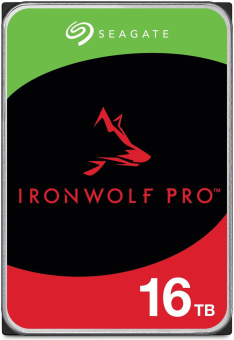 Жесткий диск Seagate SATA-III 16TB ST16000NT001 NAS Ironwolf Pro 512E (7200rpm) 256Mb 3.5" - купить недорого с доставкой в интернет-магазине