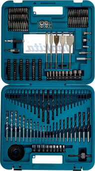 Набор оснастки Makita D-47260 по дер/мет/кирп (201пред.) для шуруповертов/дрелей - купить недорого с доставкой в интернет-магазине