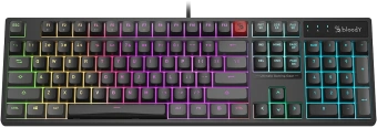 Клавиатура A4Tech Bloody B230N черный USB Multimedia for gamer LED (B230N) кабель 1.8м - купить недорого с доставкой в интернет-магазине