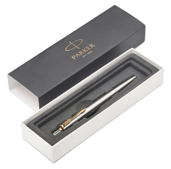 Ручка шариков. Parker Jotter Core K691 (CW1953182) Stainless Steel GT M син. черн. подар.кор. - купить недорого с доставкой в интернет-магазине