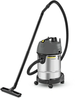 Строительный пылесос Karcher NT 30/1 Me Classic Edition 1500Вт (уборка: сухая/сбор воды) серый - купить недорого с доставкой в интернет-магазине
