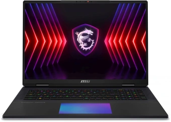 Ноутбук MSI Titan 18 HX A14VIG-211RU Core i9 14900HX 64Gb SSD3Tb NVIDIA GeForce RTX4090 16Gb 18" IPS UHD+ (3840x2400) Windows 11 Home black WiFi BT Cam (9S7-182221-211) - купить недорого с доставкой в интернет-магазине