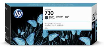 Картридж струйный HP 730 P2V71A черный матовый (300мл) для HP DJ T1700 - купить недорого с доставкой в интернет-магазине
