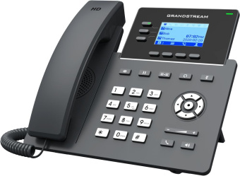 Телефон IP Grandstream GRP-2603P черный - купить недорого с доставкой в интернет-магазине