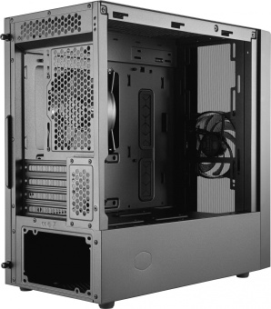 Корпус Cooler Master MasterBox NR400 w/o ODD черный без БП mATX 4x120mm 4x140mm 2xUSB3.0 audio bott PSU - купить недорого с доставкой в интернет-магазине
