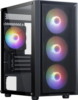 Корпус Accord M203 черный без БП ATX 2xUSB2.0 1xUSB3.0 1xUSB3.1 audio bott PSU - купить недорого с доставкой в интернет-магазине