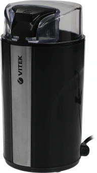 Кофемолка Vitek VT-8366 400Вт сист.помол.:ротац.нож вместим.:70гр черный - купить недорого с доставкой в интернет-магазине
