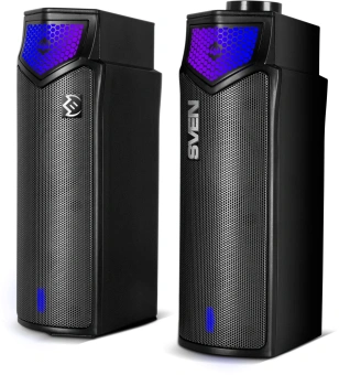 Саундбар Sven SB-G1450 мини 2.0 черный 10Вт BT - купить недорого с доставкой в интернет-магазине