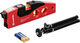 Уровень лазер. Matrix 35022 цв.луч. красный - купить недорого с доставкой в интернет-магазине