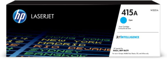 Картридж лазерный HP 415A W2031A голубой (2100стр.) для HP HP LJ M454/MFP M479 - купить недорого с доставкой в интернет-магазине