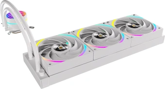 Система водяного охлаждения Formula Oasis L360 ARGB Soc-AM5/AM4/1200/2066/1700/1851 белый 4-pin Al+Cu 360W Ret (OASIS L360 ARGB WH) - купить недорого с доставкой в интернет-магазине