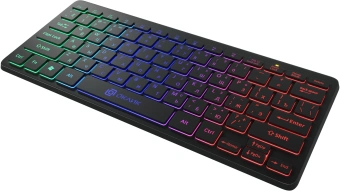 Клавиатура Оклик 300S черный USB slim LED (1696461) кабель 1.6м - купить недорого с доставкой в интернет-магазине