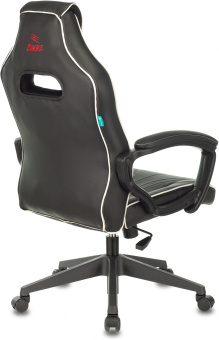 Кресло игровое Zombie Z3 черный/красный эко.кожа крестов. пластик - купить недорого с доставкой в интернет-магазине
