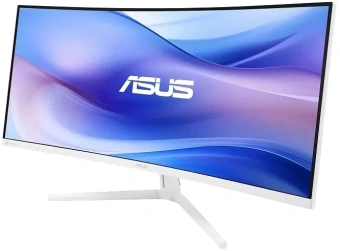 Монитор Asus 34" VU34WCIP-W белый VA LED 21:9 HDMI M/M матовая HAS 300cd 178гр/178гр 3440x1440 100Hz DP 2K USB 5.6кг - купить недорого с доставкой в интернет-магазине