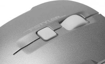 Мышь A4Tech Fstyler FM26S серебристый/белый оптическая 1600dpi silent USB для ноутбука 4but (FM26S USB (ICY WHITE)) - купить недорого с доставкой в интернет-магазине
