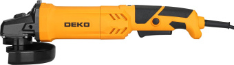 Углошлифовальная машина Deko DKAG1500 1500Вт 11500об/мин рез.шпин.:M14 d=125мм (063-4297) - купить недорого с доставкой в интернет-магазине