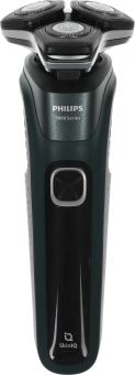 Бритва роторная Philips S5884/50 реж.эл.:3 питан.:аккум. зеленый - купить недорого с доставкой в интернет-магазине