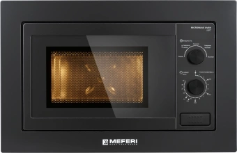 Микроволновая печь Meferi MMO6020BK 20л. 800Вт черный (встраиваемая) - купить недорого с доставкой в интернет-магазине